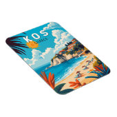 Kos Griechenland Reisen Kunst Vintag Magnet (Rechte Seite)