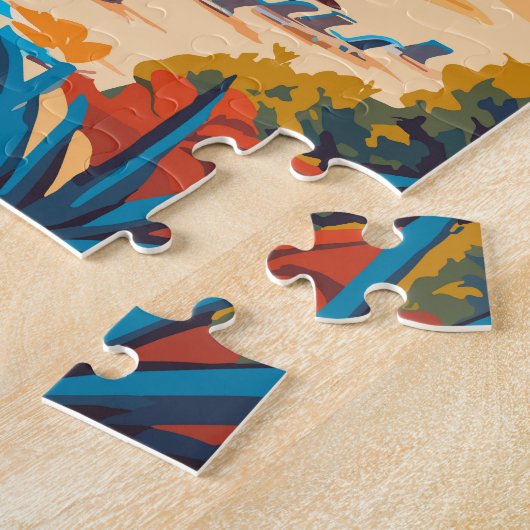 Kos Griechenland Reisen Kunst Vintag Puzzle (Seite)