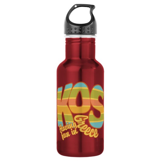 KOS Griechenland Trinkflasche (Vorderseite)