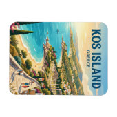 Kos Insel Griechenland Magnet (Horizontal)