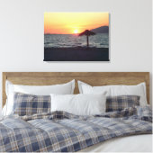 KOs Island Greece Mastichari Beach Sunset Leinwand (Insitu (Schlafzimmer))