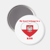 Kos Magnet (Vorderseite/Rückseite)