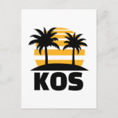 Kos Postkarte (Vorderseite)