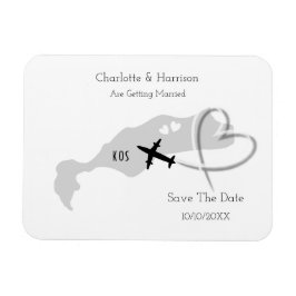 Kos Wedding Destination Save the Date Magnet
