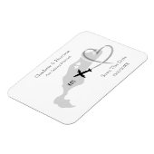 Kos Wedding Destination Save the Date Magnet (Linke Seite)