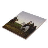 Kosaken auf Pferderuecken, 1874 (Öl auf Leinwand) Fliese (Seite)