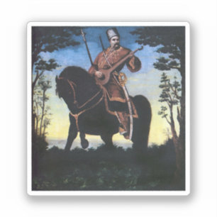 Kosakenbandurist, 1890 aufkleber