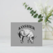 koscher postkarte (Stehend Vorderseite)