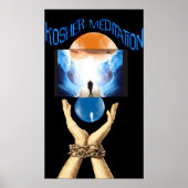 Koschere Meditation Poster (Vorne)