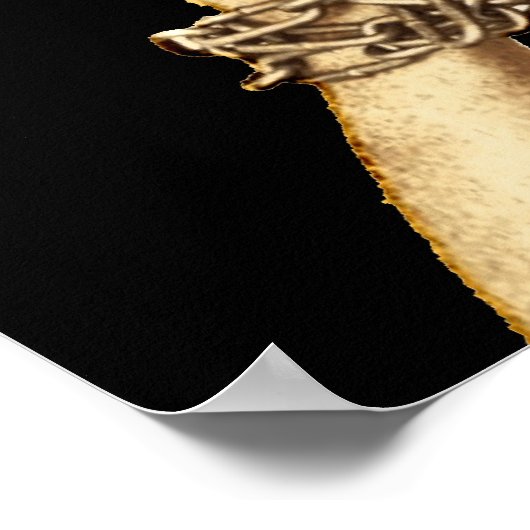 Koschere Meditation Poster (Ecke)