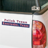 Kosciusko Polnischer Texan Autoaufkleber (Auf Lkw)