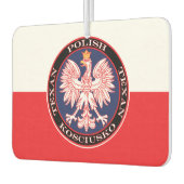 Kosciusko Runde Polnisch Texan Autolufterfrischer (Links)