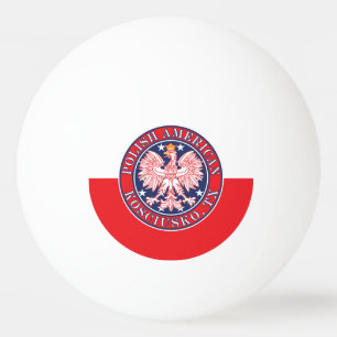 Kosciusko Texas Polnischer Adler Tischtennisball