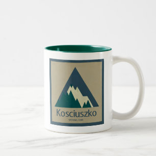 Kosciuszko Nationalpark Rustikal Zweifarbige Tasse