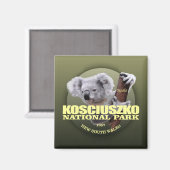 Kosciuszko NP (Koala) WT Magnet (Vorderseite/Rückseite)