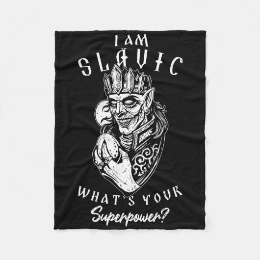 Koshchei Deathless Ancestry Paganism Ukraine Mytho Fleecedecke (Vorderseite)