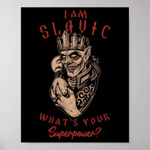 Koshchei Unsterbliche Abstammung Heidentum Ukraine Poster