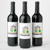 Kosher 4 Passover Weinetikett (Flaschen)