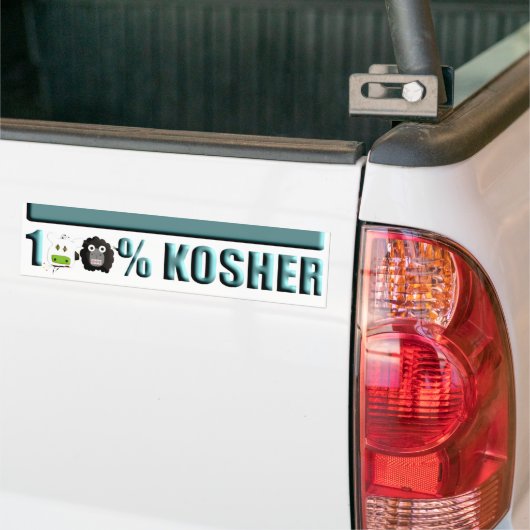 Kosher Autoaufkleber (Auf Lkw)