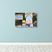 Kosher Deli Meats New York City Fotograf Leinwanddruck (Insitu (Holzboden))