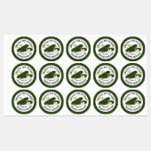 Kosher Dill Pickles Labels Etiketten (Blatt)