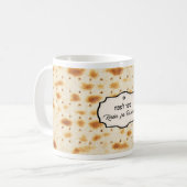 Kosher für Pessach Kaffeetasse (Vorderseite Links)