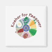 Kosher für Pessach Magnet (Vorne)
