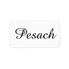 Kosher Kitchen Stickers Label Pessach Adressaufkleber
