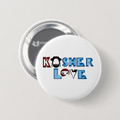 Kosher Liebe Button (Vorne & Hinten)