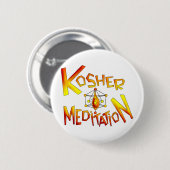 Kosher-Meditation Button (Vorne & Hinten)