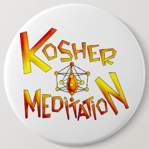 Kosher-Meditation Button