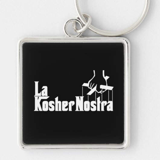 Kosher Nostra Schlüsselanhänger (Vorne)