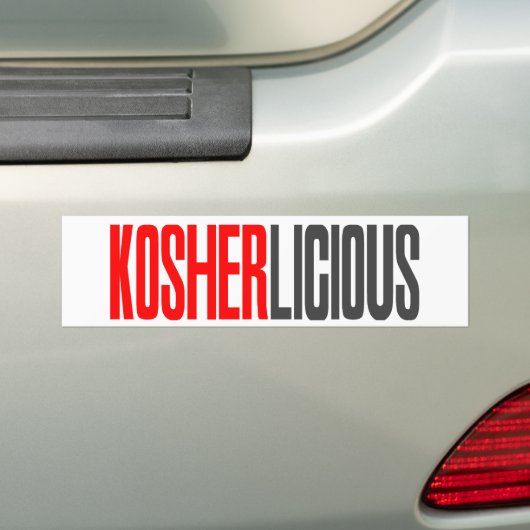 KosherLicious Autoaufkleber (Auf Auto)
