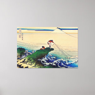 Koshu Kajikazawa von Katsushika Hokusai (1760-1849 Leinwanddruck