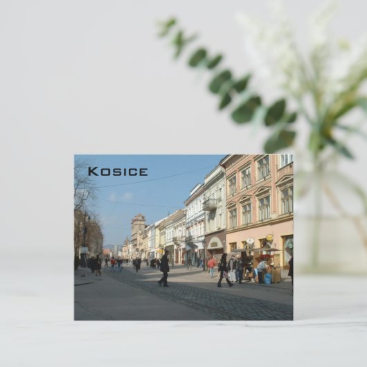 Kosice Postkarte (Stehend Vorderseite)