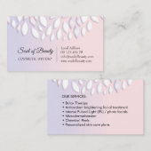 Kosmetik bilden Studio-Visitenkarte Visitenkarte (Vorne/Hinten)