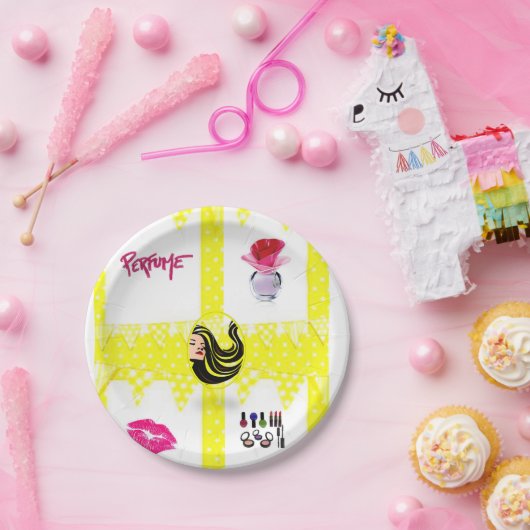 Kosmetik für Papiere Teller (Party)
