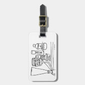 Kosmetik Gepäckanhänger (Vorderseite vertikal)