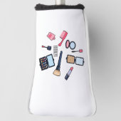 Kosmetik / Make-up Cartoon Illustration Golf Headcover (Rotieren 90)
