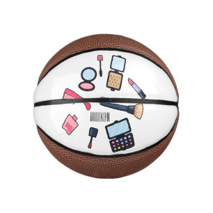 Kosmetik / Make-up Cartoon Illustration Mini Basketball