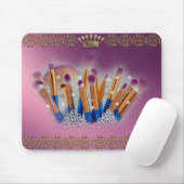 Kosmetik Makeup Brush Glamour Mousepad (Mit Mouse)
