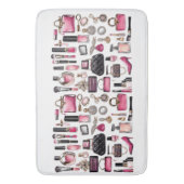 Kosmetik Makeup Brushes Nailpolish Badematte (Vorderseite Vertikal)