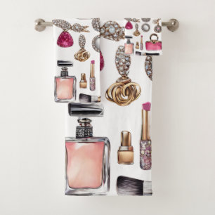 Kosmetik Makeup Brushes Nailpolish Badhandtuch Set
