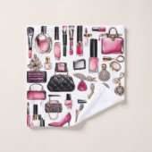 Kosmetik Makeup Brushes Nailpolish Badhandtuch Set (Waschlappen)