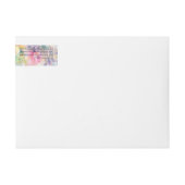 Kosmetik-Marke Jar - mehrfarbige Pastel Florals (Vorderseite)