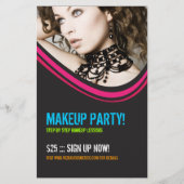 Kosmetik oder Makeup-Party-Flyer Flyer (Vorne)