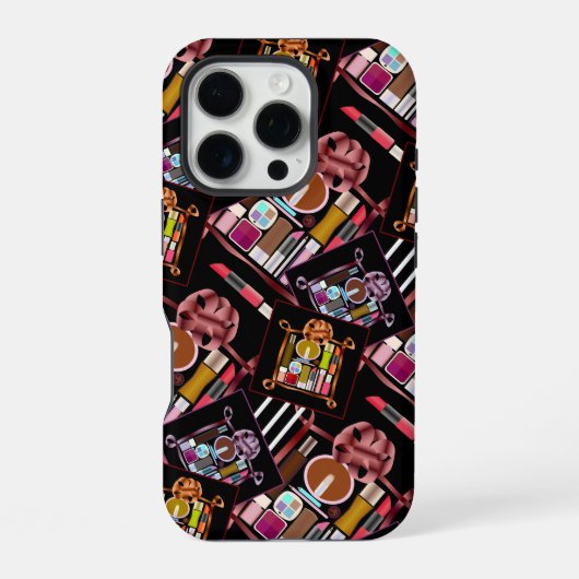 Kosmetik-Set iPhone Hülle (Rückseite)