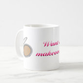 Kosmetik-Umarbeitungs-Tasse Kaffeetasse (Vorderseite Links)