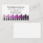 Kosmetik und Make-uprepräsentant Visitenkarte (Vorne/Hinten)