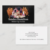 Kosmetik und Produkt | zusammenstellen Visitenkarte (Vorne/Hinten)